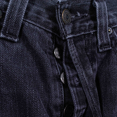 Levis 501 Button Fly Faded Jeans