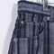 Brooklyn Express Striped Baggy Jean Shorts Jorts