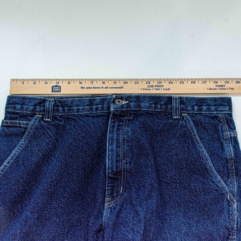 Aeropostale Carpenter Jean Shorts Jorts Baggy