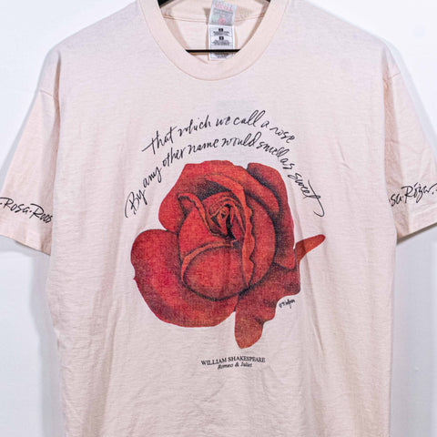 Romeo & Juliet Shakespeare Rose T-Shirt 1994