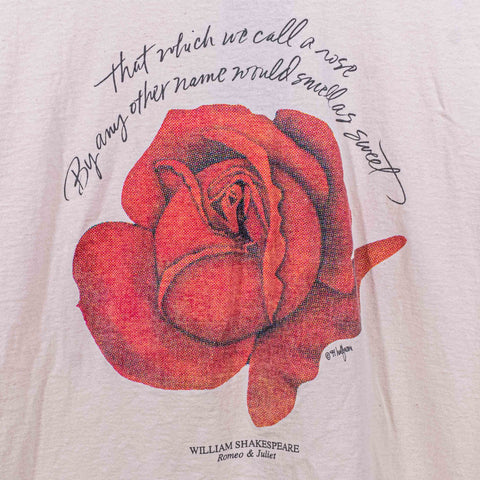 Romeo & Juliet Shakespeare Rose T-Shirt 1994