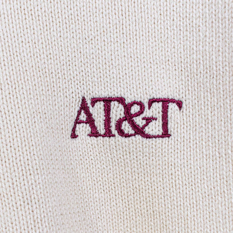 AT&T Knit Pullover Sweater Made in USA