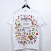 Camping AOP T-Shirt Excuse to Eat Beans & Stop Shaving Funny