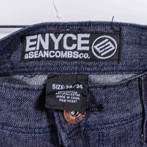 ENYCE Wide Leg Hip Hop Baggy Jeans Embroidered