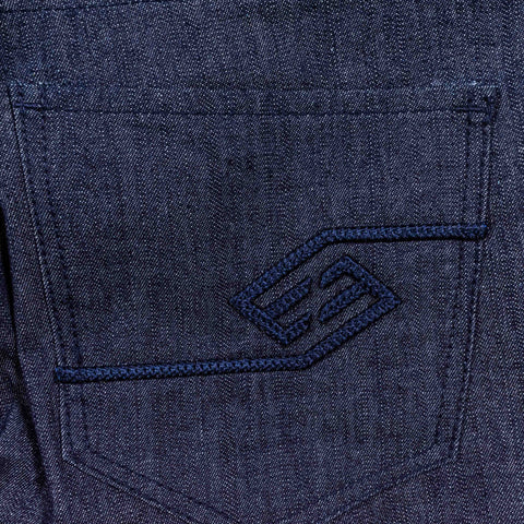 ENYCE Wide Leg Hip Hop Baggy Jeans Embroidered