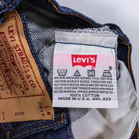 Levis 501 Button Fly Jeans Shrink To Fit