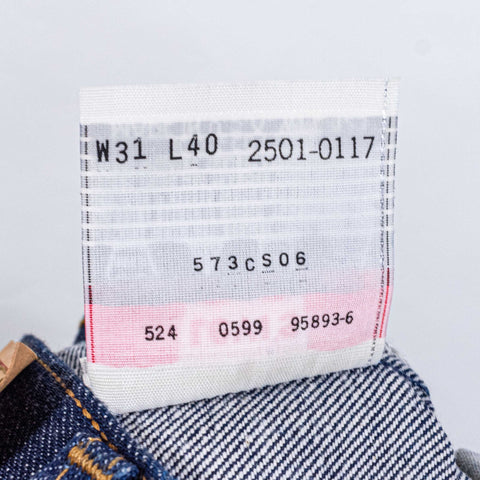 Levis 501 Button Fly Jeans Shrink To Fit