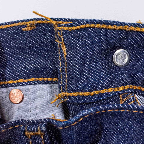 Levis 501 Button Fly Jeans Shrink To Fit