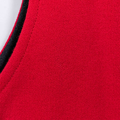 Johnson Woolen Mills Wool Zip Vest Made in USA