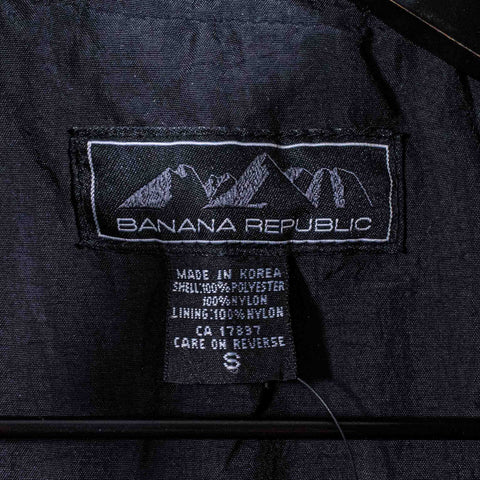 Banana Republic Fleece Nylon Zip Vest