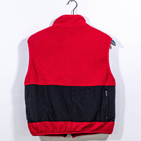 Banana Republic Fleece Nylon Zip Vest
