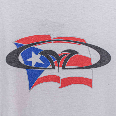 Ruff Ryders Puerto Rico Flag T-Shirt Hip Hop