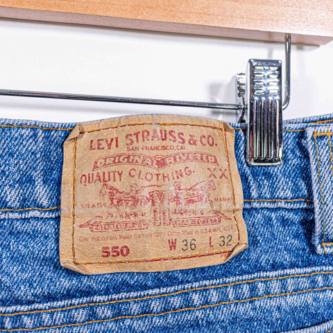 Levis 550 Jeans Made in USA