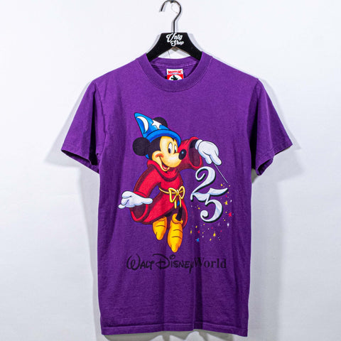 Sorcerer Mickey Mouse Walt Disney World 25 Year Anniversary T-Shirt