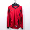 Nike Swoosh Template Long Sleeve Soccer Jersey Blokecore