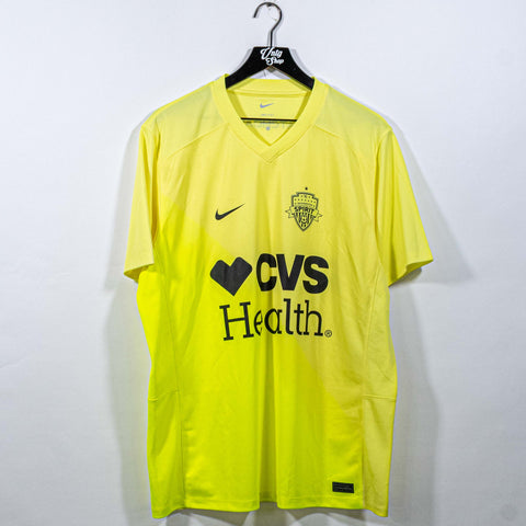 Washington DC Spirit NIKE Away Yellow Replica Jersey NWSL 2024