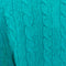 Brooks Brothers Shetland Wool Cable Knit Sweater Distressed
