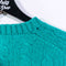Brooks Brothers Shetland Wool Cable Knit Sweater Distressed