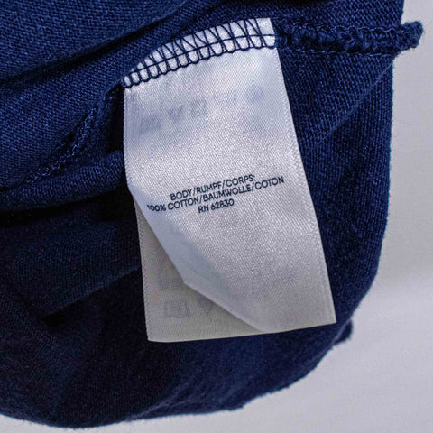 Lands' End Striped Long Sleeve Rugby Shirt