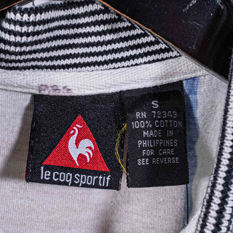 Le Coq Sportif Abstract Print Polo Shirt