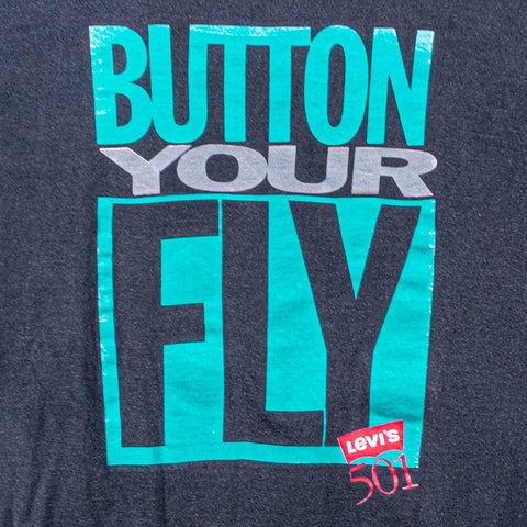 1990 Levi's 501 Button Your Fly Long Sleeve T-Shirt