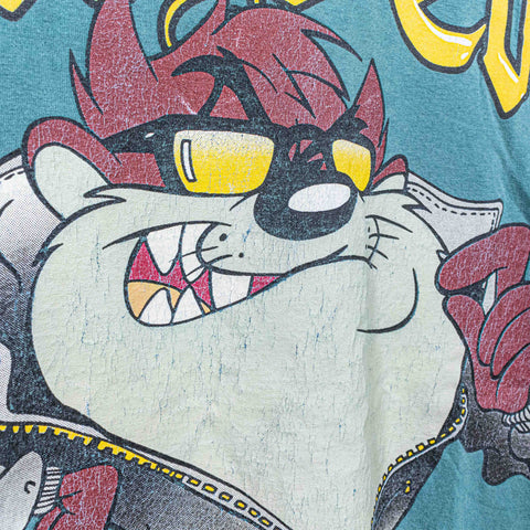 Looney Tunes Taz Always Cool Long Sleeve T-Shirt Lowrider Car