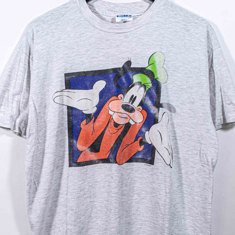 Goofy Square Disney T-Shirt Distressed