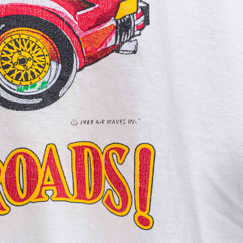 1988 Where The Broads At Duck Convertible Car T-Shirt