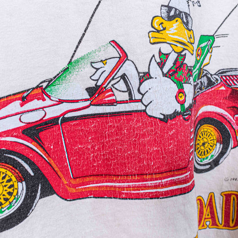 1988 Where The Broads At Duck Convertible Car T-Shirt
