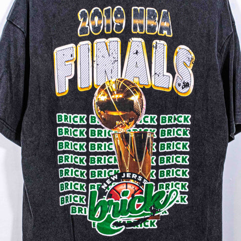 Brickland Back 2 Back Basketball Champions T-Shirt
