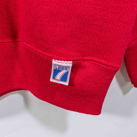 New Jersey Devils NHL Logo 7 Big Print Sweatshirt