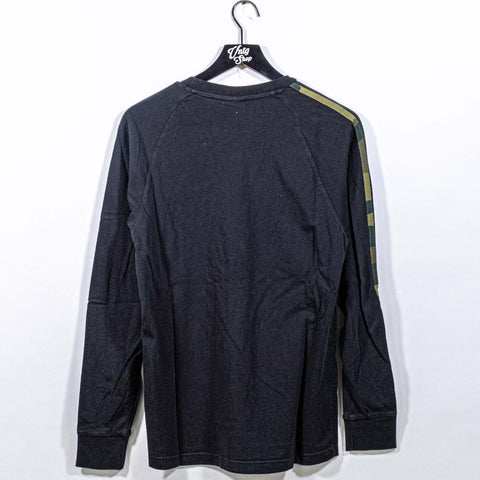 Adidas Trefoil Logo Camo Three Stripe Long Sleeve T-Shirt
