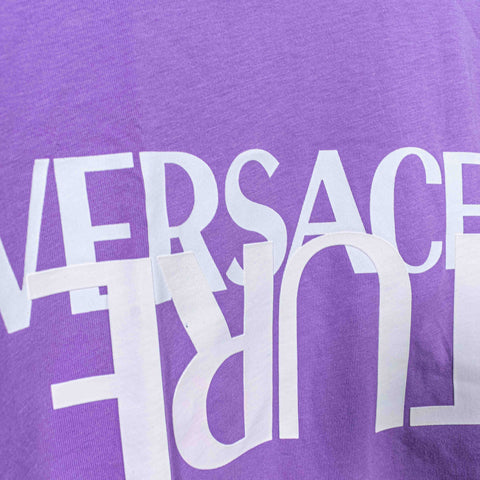 Versace Jeans Couture Upside Down Spell Out T-Shirt