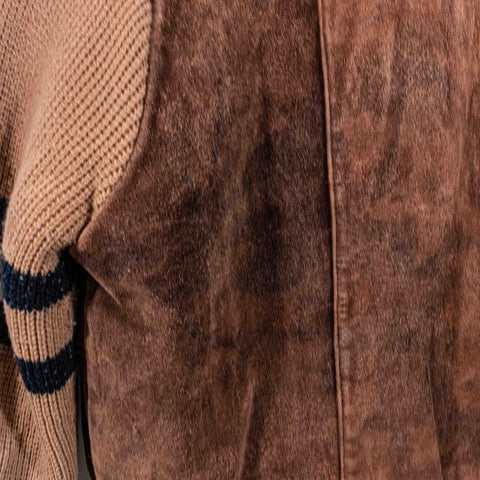 All Star Baseball Suede Knit Varsity Jacket