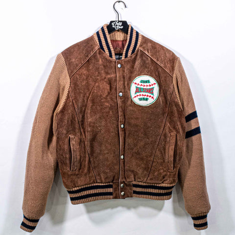 All Star Baseball Suede Knit Varsity Jacket