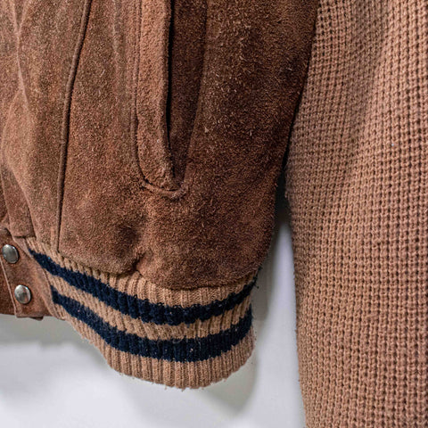 All Star Baseball Suede Knit Varsity Jacket