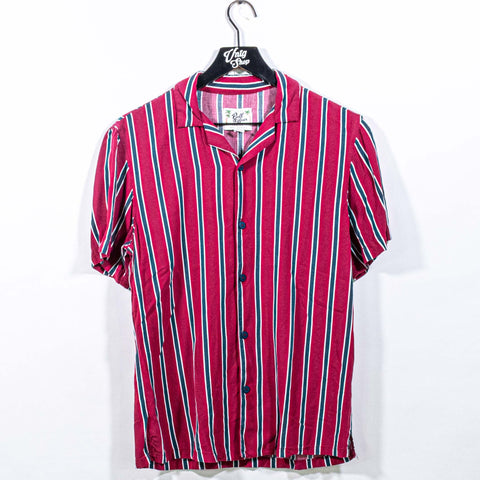 Pull & Bear Short Sleeve Button Shirt