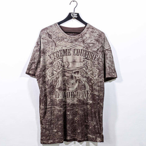 Xtreme Couture Dead or Alive Skull AOP T-Shirt