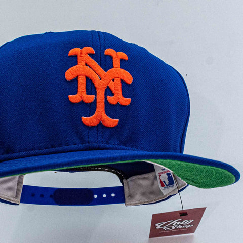 New York Mets Plain Logo MLB Annco Snapback Hat