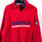 Nautica Competition Spell Out 1/4 Zip Fleece Pullover