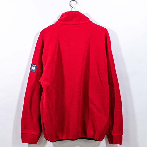Nautica Competition Spell Out 1/4 Zip Fleece Pullover