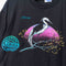 Florida Flamingo Nature Art T-Shirt Distressed
