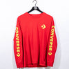 Converse Logo Spell Out Long Sleeve T-Shirt