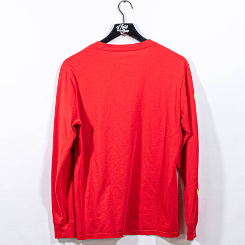 Converse Logo Spell Out Long Sleeve T-Shirt