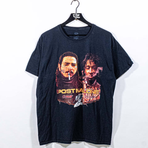 Post Malone 21 Savage 2019 Tour T-Shirt Distressed