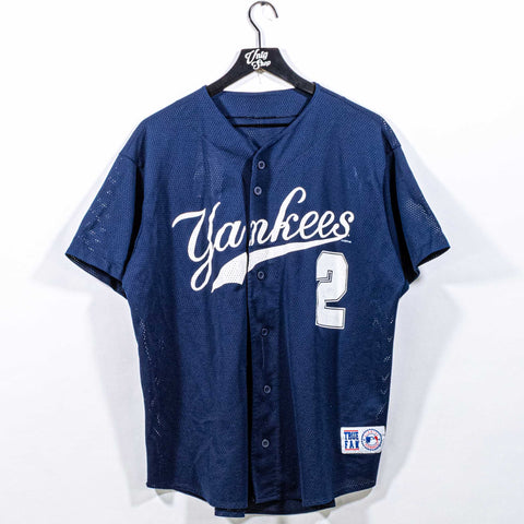 New York Yankees Derek Jeter True Fan Mesh Jersey