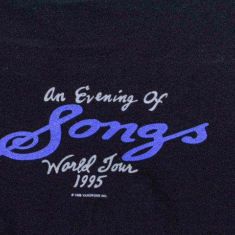 1995 Luther Vandross An Evening of Songs World Tour T-Shirt