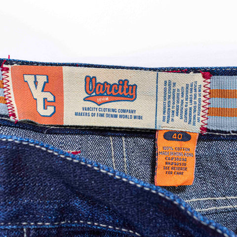 Varcity Clothing Patchwork Baggy Jeans Hip Hop