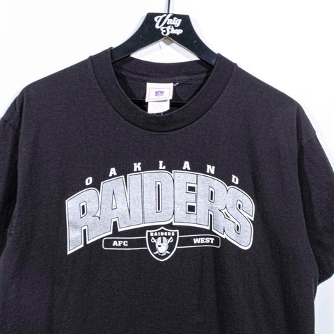 Oakland Raiders NFL Football T-Shirt Spell Out