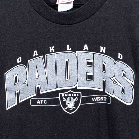 Oakland Raiders NFL Football T-Shirt Spell Out